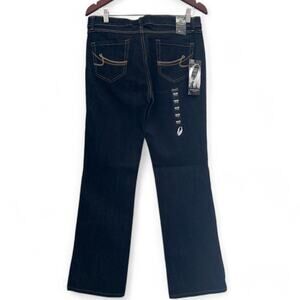 Women's Nine West Santa Monica Mid Rise Curvy Boot Cut Jeans New 10/29